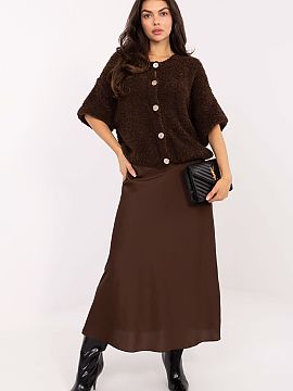 dlhá sukňa Italy Moda  Dlhá saténová sukňa s vysokým pásom je elegantnou a nadčasovou ponukou, ktorá sa hodí na každý deň, do práce aj na špeciálne 