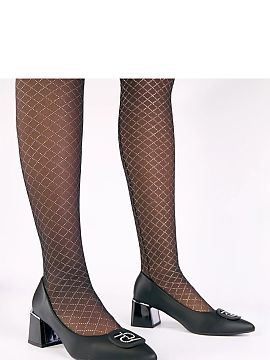 Lodičky na opätku Solea  Topánky s náušnicami zdobenými zirkónmi sú elegantnou ponukou pre ženy, ktoré oceňujú štýl, pohodlie a jemný lesk. Vyrobené z 