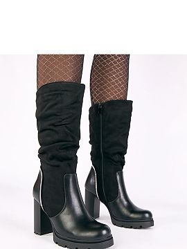 Čižmy na vysokom opätku Solea  Topánky s ozdobnými cirkónmi sú elegantnou a výraznou ponukou pre ženy, ktoré chcú spojiť štýl s pohodlím. Vyrobené z vysoko kv