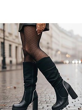 Čižmy na vysokom opätku Solea