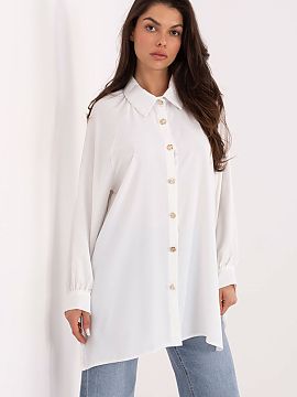 tričko s dlhým rukávom Factory Price  Klasická dámska košeľa v elegantnom štýle je ideálnou voľbou na každý deň, do práce a na špeciálne príležitosti. Jej hladký