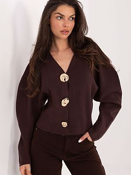 rozopínací sveter Factory Price  Elegantný dámsky sveter je ideálnou voľbou na každý deň, do práce, ako aj na špeciálne príležitosti, keď chcete spojiť pohodli