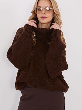 golf Factory Price  Voľný dámsky sveter s golierom je ideálnou ponukou pre každodenné, neformálne štýly. Vyrobený z kombinácie akrílu, mohéru a nyl