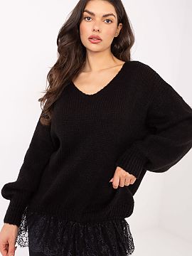 sweter Factory Price  Elegantný dámsky sveter s dlhým strihom, ideálny nielen na každodenné nosenie, ale aj na špeciálne príležitosti. Vyrobený z mäkk