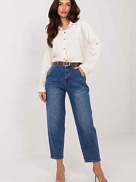 Džiny Factory Price  Dámske rifle balloon fit sú skvelou ponukou pre každodenné, neformálne štýly. Vyrobené z kombinácie bavlny a elastanu, poskytujú p