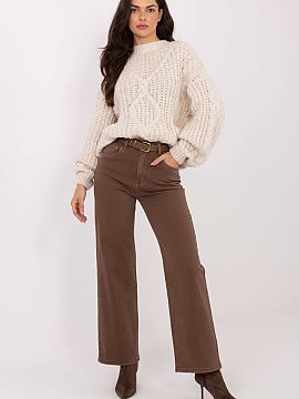 Džiny Factory Price  Dámske džínsy s priamou nohou sú klasickým modelom v štýle casual, ideálnym na každodenné príležitosti. Vyrobené z vysoko kvali