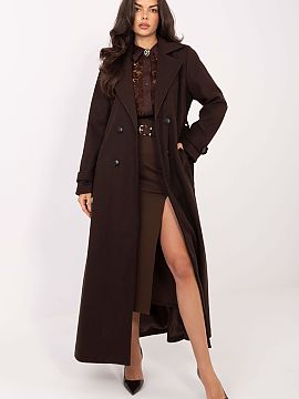 Kabát Factory Price  Dlhý dámsky kabát je elegantná ponuka na prechodné obdobie jesene, zima aj jar. Vyrobený z vysoko kvalitného polyesteru v klasickom h