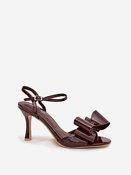 Sandále na podpätku Step in style