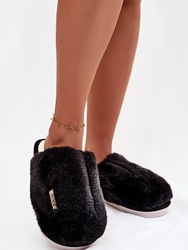 Papuče Step in style  Kožušinové ženské papuče sú ideálnou voľbou na chladné, domáce večery. Mäkká stielka zaručuje výnimočný komfort a pohodlie