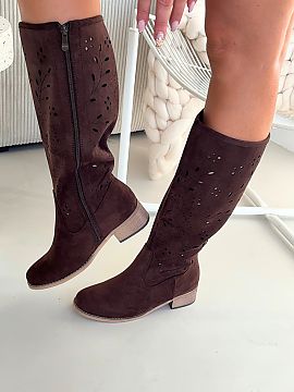 Čižmy s ažúrom Step in style