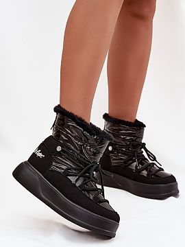 Snehové topánky Step in style  Topánky značky Lee Cooper sú ideálnou voľbou na zimné dni. Vyrobené z vysoko kvalitných materiálov odolných voči vetru a snehu, p