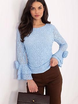 blúzka Italy Moda  Elegantná čipková blúzka je štýlovým návrhom, ktorý sa skvele hodí na špeciálne príležitosti aj do každodenných štýlov. Vy