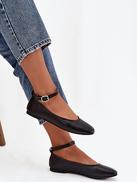 Balerinki Step in style  Baleríny dámske na plochom podpätku sú klasický a pohodlný model, ktorý sa skvele hodí na každodenné nosenie. Majú zaoblené špi