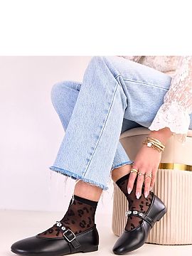 Baleríny Solea  Čierne baleríny s ozdobenou sponou Faira značky Gemre sú ideálnou voľbou pre ženy, ktoré ocenia kombináciu klasického elegancie s 