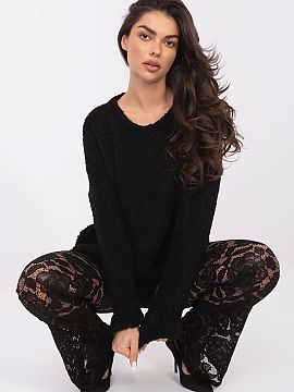 sweter Italy Moda  Štýlový dámsky sveter s casual charakterom je skvelou voľbou nielen na každý deň, ale aj do práce. Vďaka pestrej faktúre materiá