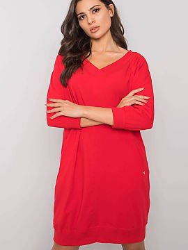 denné šaty BFG  Pohodlné športové šaty so jednoduchým strihom sú skvelou voľbou na každodenné outfity, kombinujú pohodlie s casual štýlom. Hladk