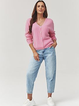 rozopínací sveter Makadamia