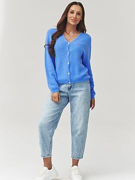 rozopínací sveter Makadamia