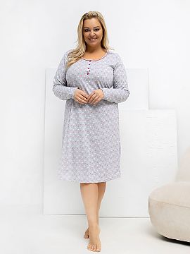 Nočná košeľa Plus Size Forever Pink