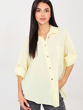 Tričko s dlhým rukávom Factory Price  Dámska košeľa Casual s klasickým, každodenným charakterom, ktorá spája pohodlie so subtilnými detailmi. Vyrobená z mäkkej bavlny,