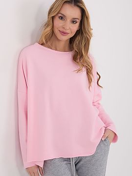 blúzka Factory Price  Casualový top s voľným oversized strihom, kombinujúci pohodlie s moderným štýlom. Vyrobený z mäkkého zmesi bavlny a polyesteru, po