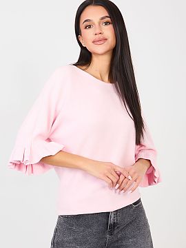 sweter Italy Moda  Elegantný dámsky sveter štandardnej dĺžky, ideálny nielen na každý deň, ale aj na špeciálne príležitosti. Vyrobený z vysoko kv