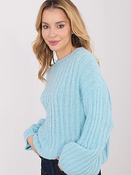 sweter Italy Moda  Dámsky sveter s casual charakterom, vyrobený z hrubého materiálu, ktorý sa skvele hodí na chladnejšie dni. Ideálny model na každode