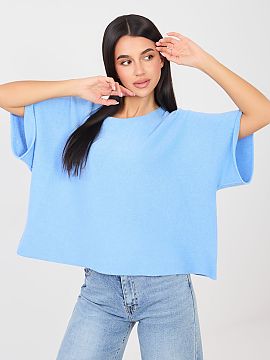 sweter Italy Moda  Elegantný dámsky oversized sveter, ktorý sa skvele hodí na každý deň aj do práce. Vyrobený z kombinácie viskózy, polyesteru a nyl