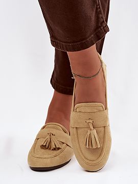 Mokasíny Step in style  Mokasíny pre dámy vyrobené z ekokože sú pohodlnou a štýlovou ponukou na každý deň. Plochá podrážka a mäkká stielka zabezpeču