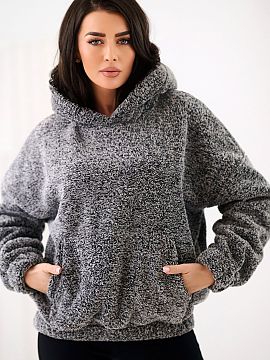 mikina Factory Price  Dámska mikina s roztomilým motívom medveďa je ideálnou voľbou na každodenné outfitovanie. Vyrobená z príjemného na dotyk materiá