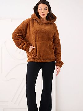 mikina Factory Price  Casualová dámska mikina s roztomilým motívom medveďa je ideálnou voľbou pre každodenné outfity. Vyrobená z príjemného na dotyk m