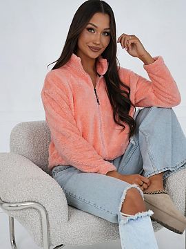 mikina Factory Price  Dámska mikina Casual z mäkkého materiálu typu ?medveď? je skvelou voľbou na každý deň. Vyrobena z príjemného polyesteru, poskytuj