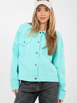 Bunda Rue Paris  Klasická dámska denimová bunda v casual štýle, ideálna pre každodenné outfit. Model so zapínaním na gombíky, s klasickým goliero