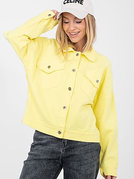 Bunda Rue Paris  Klasická dámska denimová bunda v casual štýle, ideálna pre každodenné outfity. Model so zapínaním na gombíky, s klasickým golier