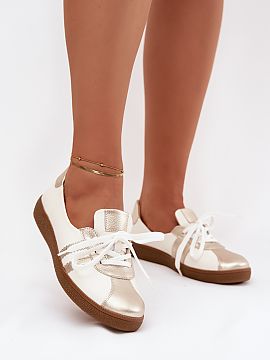 poltopánky Step in style  Topánky pre ženy v športovom štýle vyrobené z prírodnej kože. Model typu barefoot bol navrhnutý tak, aby zabezpečil nohám voľnos