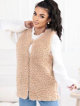 Vesta Factory Price  Vest teddy futrová je štýlový a pohodlný kúsok oblečenia ideálny na jesennú/zimnú sezónu. Vyhotovená z mäkkého, príjemného n