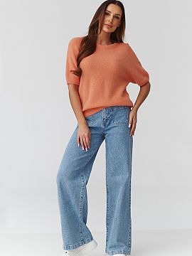 Sveter s krátkym rukávom Makadamia