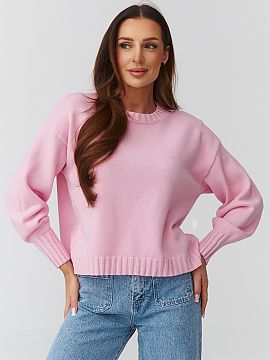 sweter Makadamia  Štýlový a nadčasový dámsky sveter v univerzálnom veľkosti, ktorý kombinuje pohodlie s moderným, casual štýlom. Model s voľným 