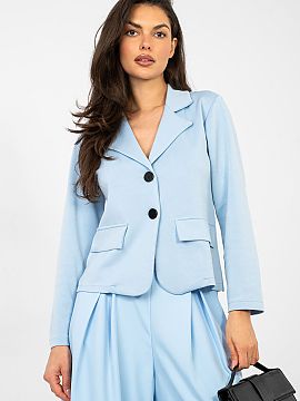 Sakko Italy Moda  Štýlový dámsky sako v casual štýle, ideálne na každý deň aj do práce. Klasický tvar v modernom podaní robí z modelu skvelý do