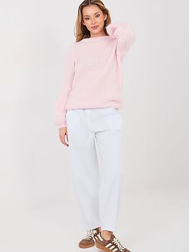 dámske nohavice Italy Moda  Pohodlné a štýlové nohavice v štýle carrot, ideálne na každodenné, neformálne outfit. Vyrobené z vysokej kvality bavlny s prídav