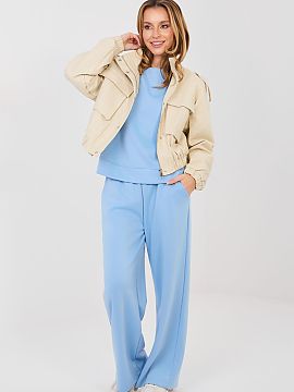 nastaviť Factory Price  Dámsky komplet z mikiny vyrobený z mimoriadne mäkkého materiálu typu flís je ideálne spojenie pohodlia a štýlu v každodennom vydan