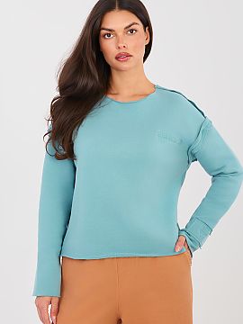 mikina Factory Price  Módna dámska blúza s krátkym rezom je skvelou ponukou pre ženy, ktoré ocenia pohodlie a štýl v neformálnej podobe. Hladký strih po