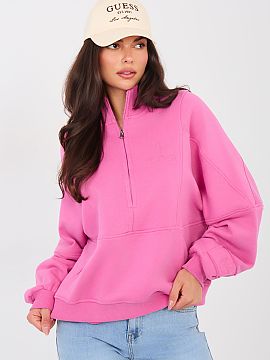 mikina Factory Price  Elegantná dámska mikina štandardnej dĺžky je ideálnou voľbou pre ženy, ktoré ocenia pohodlie a minimalistický, ležérny štýl. H