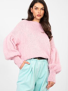 sweter Italy Moda  Štýlový dámsky sveter s casual charakterom, ktorý sa hodí nielen do každodenného života, ale aj do práce. Model s bežnou dĺžkou