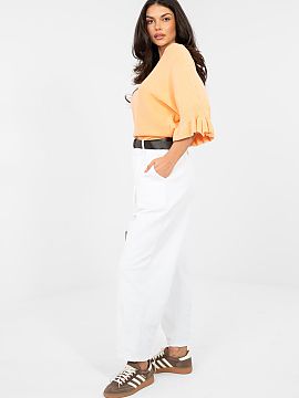 zamatové nohavice Italy Moda