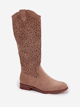 Čižmy s ažúrom Step in style