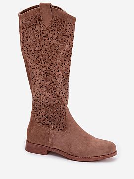 Čižmy s ažúrom Step in style