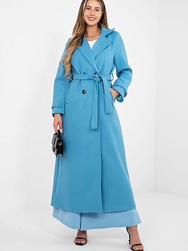 Kabát Factory Price  Dlhý dámsky kabát je elegantnou ponukou na prechodné obdobia jeseň, zima a jar. Vyrobený z vysoko kvalitného polyesteru, v klasickom 