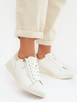Poltopánky Step in style  Topánky z prírodnej kože pre ženy sú pohodlnou a funkčnou ponukou na každý deň. Ľahký strih zabezpečuje voľnosť pohybu a klasi