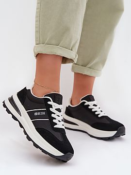 Športová obuv Step in style  Športová obuv pre ženy značky Big Star je ideálnou kombináciou štýlu a funkčnosti. Vyrobená z ekokože vyzerá esteticky a je ľah